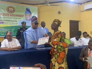 Governor Adeleke and Osun Pensioner