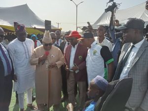 Governor Ademola Adeleke Distributes Free Health Insurance Cards to Osun Pensioners 