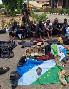 Arrested Agitators in Ibadan